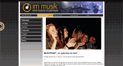 Desktop Screenshot of musicpoint.dk