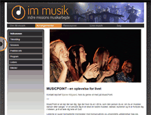 Tablet Screenshot of musicpoint.dk